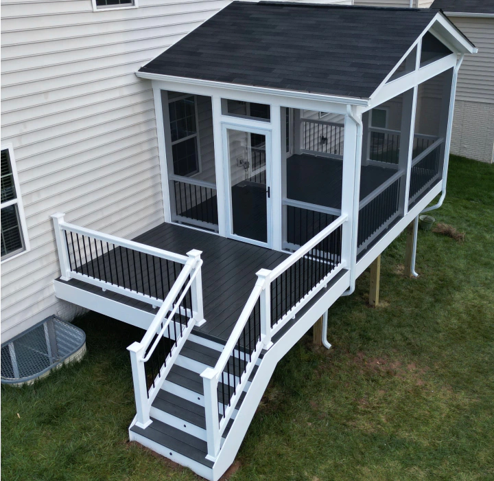 Screen Porch, Sunroom, House Extension, Screened-In Porch