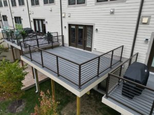 second story deck
