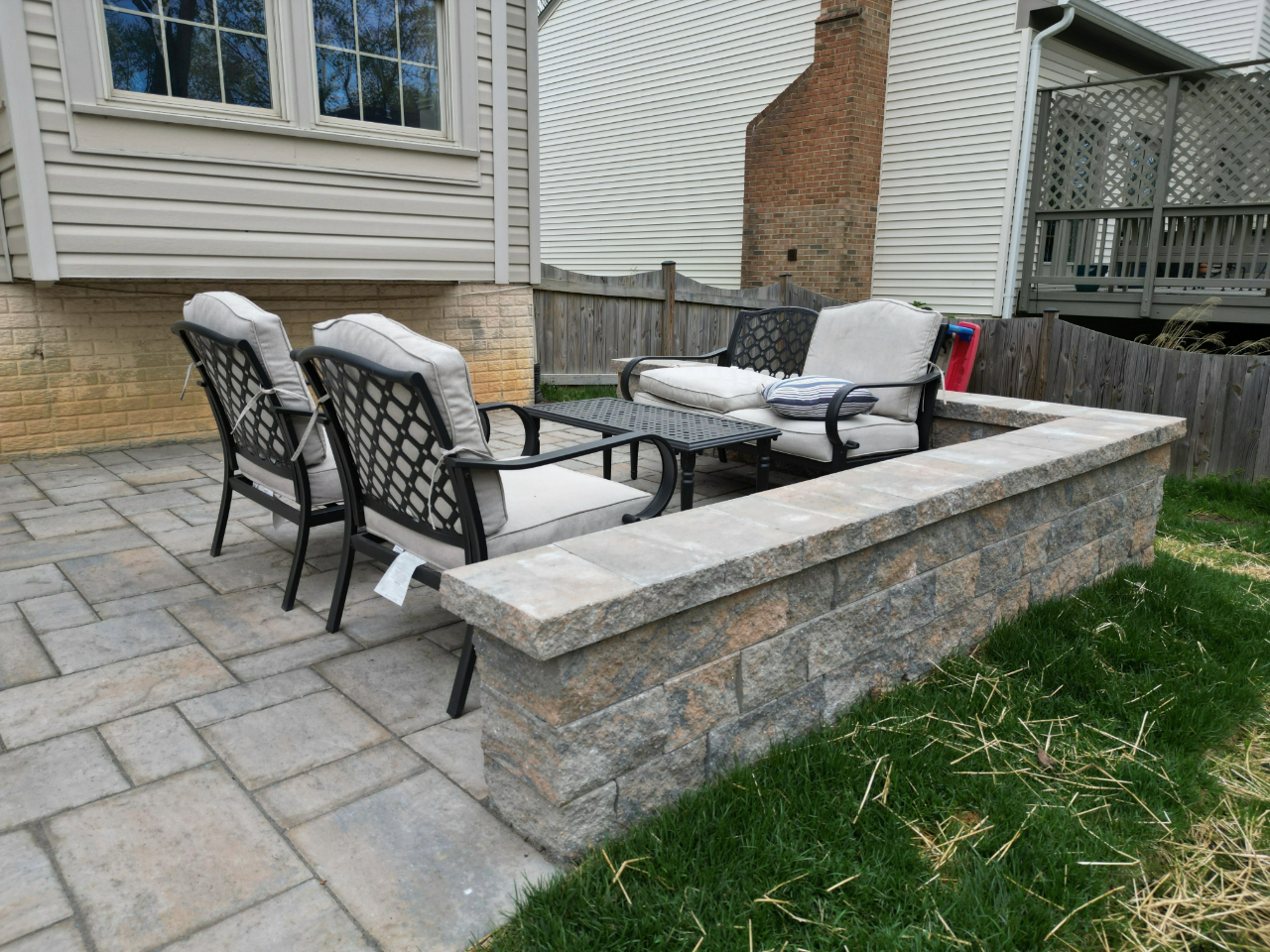 Multi-Level Outdoor Living Area